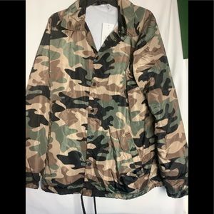 W E I V NWT Mens Camo Lightweight Jacket